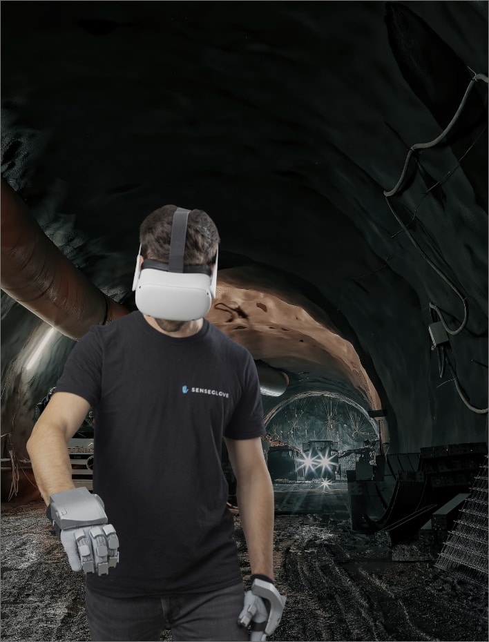 Revolutionising Mining Training with VR and Haptic Technology