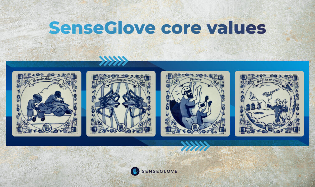 SenseGlove values