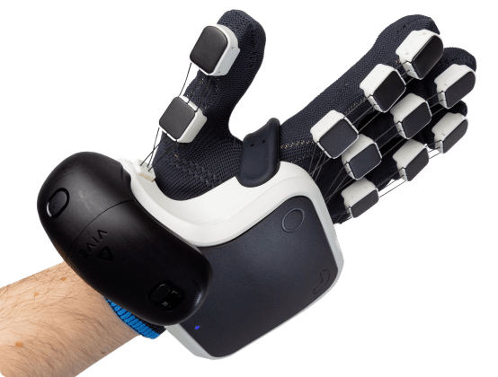 SenseGlove Nova Controllers On Glove